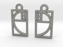 Load image into Gallery viewer, Tiny Golden Ratio Earrings (Nylon)
