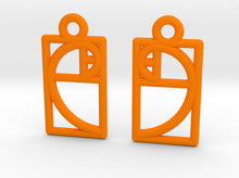 Load image into Gallery viewer, Tiny Golden Ratio Earrings (Nylon)