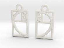 Load image into Gallery viewer, Tiny Golden Ratio Earrings (Nylon)
