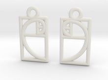 Load image into Gallery viewer, Tiny Golden Ratio Earrings (Nylon)