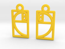 Load image into Gallery viewer, Tiny Golden Ratio Earrings (Nylon)
