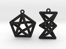 Load image into Gallery viewer, Forbidden Subgraph Earrings (Nylon)
