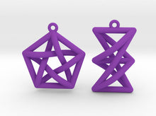 Load image into Gallery viewer, Forbidden Subgraph Earrings (Nylon)