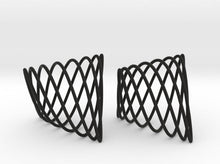 Load image into Gallery viewer, Tetrahedral Cage Earrings (Nylon)
