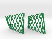 Load image into Gallery viewer, Tetrahedral Cage Earrings (Nylon)