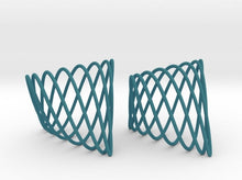 Load image into Gallery viewer, Tetrahedral Cage Earrings (Nylon)