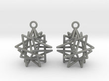 Load image into Gallery viewer, Tetrahedron Compound Earrings (Nylon)
