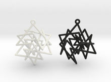 Load image into Gallery viewer, Knight's Tour Cube Earrings (Nylon)