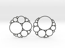 Load image into Gallery viewer, Bubbly Apollonian Earrings (Nylon)