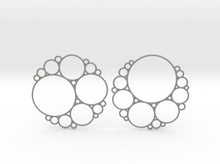Load image into Gallery viewer, Bubbly Apollonian Earrings (Nylon)