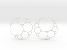 Load image into Gallery viewer, Bubbly Apollonian Earrings (Nylon)