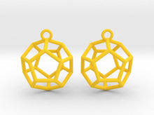 Load image into Gallery viewer, Dodecahedron Earrings (Nylon)