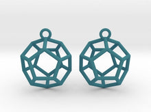 Load image into Gallery viewer, Dodecahedron Earrings (Nylon)