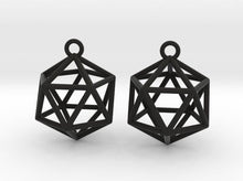 Load image into Gallery viewer, Icosahedron Earrings (Nylon)