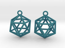 Load image into Gallery viewer, Icosahedron Earrings (Nylon)