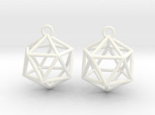 Load image into Gallery viewer, Icosahedron Earrings (Nylon)