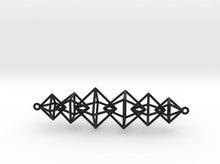 Load image into Gallery viewer, Interlocking Octahedron Necklace (Nylon)
