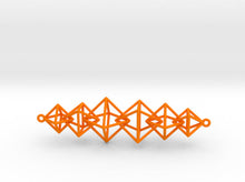Load image into Gallery viewer, Interlocking Octahedron Necklace (Nylon)