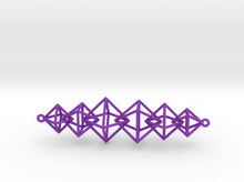 Load image into Gallery viewer, Interlocking Octahedron Necklace (Nylon)