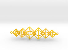 Load image into Gallery viewer, Interlocking Octahedron Necklace (Nylon)