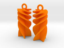 Load image into Gallery viewer, Exponential Rotini Earrings (Nylon)
