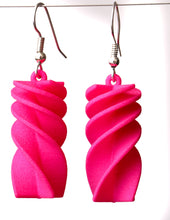 Load image into Gallery viewer, Exponential Rotini Earrings (Nylon)