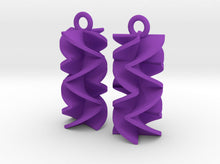 Load image into Gallery viewer, Sawtooth Rotini Earrings (Nylon)