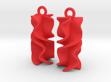 Load image into Gallery viewer, Sinusoidal Rotini Earrings (Nylon)