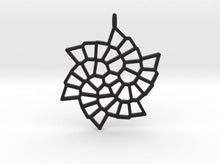 Load image into Gallery viewer, Fibonacci Snowflake Pendant (Nylon)