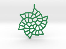 Load image into Gallery viewer, Fibonacci Snowflake Pendant (Nylon)