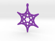 Load image into Gallery viewer, Hex Star Pendant (Nylon)
