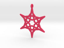 Load image into Gallery viewer, Hex Star Pendant (Nylon)