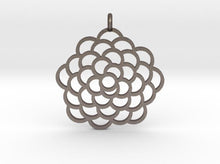 Load image into Gallery viewer, Fibonacci Pinecone Pendant (Steel) - Hanusa Design
