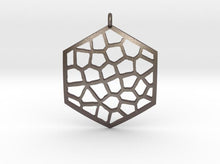Load image into Gallery viewer, Honeycomb Pendant (Steel) - Hanusa Design