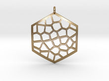 Load image into Gallery viewer, Honeycomb Pendant (Steel) - Hanusa Design

