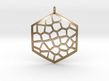 Load image into Gallery viewer, Honeycomb Pendant (Steel) - Hanusa Design