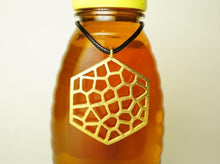 Load image into Gallery viewer, Honeycomb Pendant (Steel) - Hanusa Design