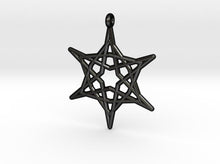 Load image into Gallery viewer, Hex Star Pendant (Steel) - Hanusa Design