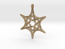 Load image into Gallery viewer, Hex Star Pendant (Steel) - Hanusa Design