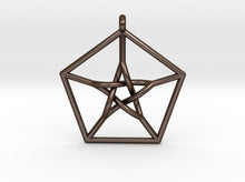 Load image into Gallery viewer, Petersen Graph Pendant (Steel) - Hanusa Design