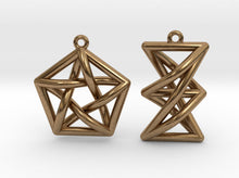 Load image into Gallery viewer, Forbidden Subgraph Earrings (Metal)

