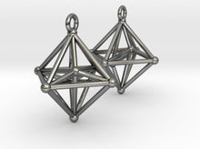 Load image into Gallery viewer, Hyperoctohedron Earrings (Metal)
