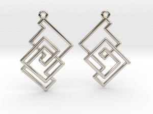 Cobweb Earrings (Metal)