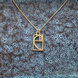 Smaller Golden Ratio Necklace (Metal)