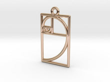 Load image into Gallery viewer, Larger Golden Ratio Necklace (Metal)
