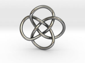 Quatrefoil Necklace (Metal)