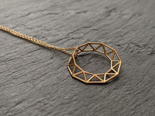Load image into Gallery viewer, Mobius Necklace (Metal)
