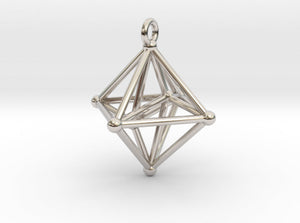 Hyperoctohedron Necklace (Metal)