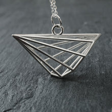 Load image into Gallery viewer, Intricate Cyclic Polytope Necklace (Metal)
