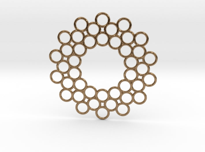 Circle Around Pendant (Metal)